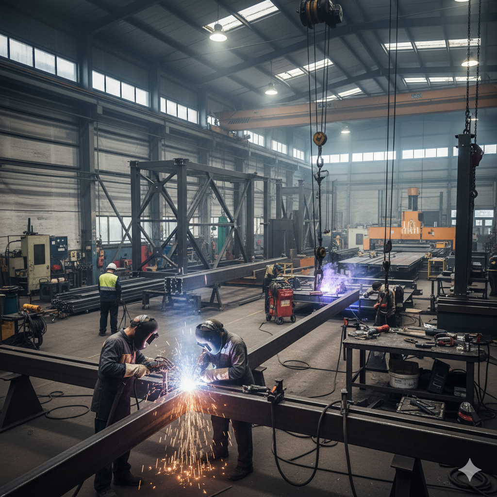 Metal fabrication workshop